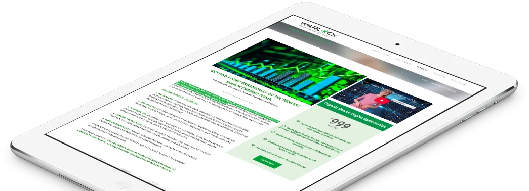 Organic Search Engine Optimization with Digital Warlock